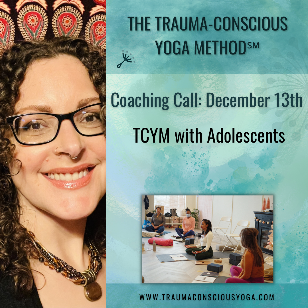 TCYM Coaching Call with Sarah – TCYM with Adolescents – The Trauma ...